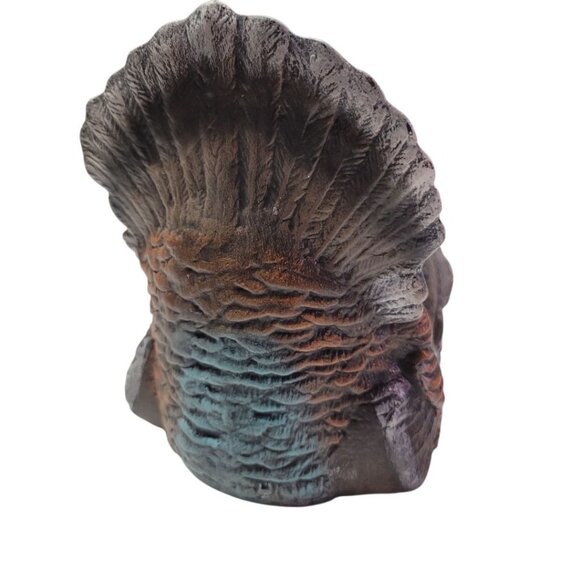 Ceramic Turkey Napkin Holder Thanksgiving Fall Dinner Cabin Hunter Bird Fowl - Picture 4 of 7